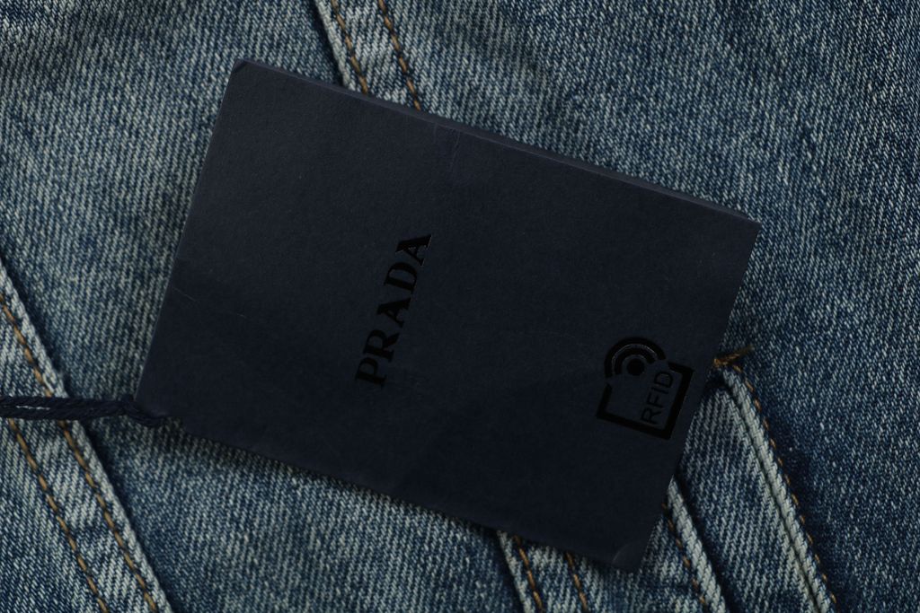 Prada black faux leather patchwork denim jacket washed denim faux cowhide leather enzyme stone washed sprayed vintage distressed finish sizes S-XL