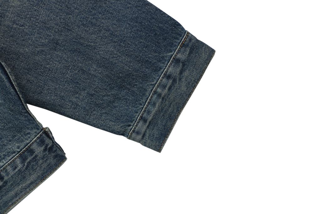 Prada black faux leather patchwork denim jacket washed denim faux cowhide leather enzyme stone washed sprayed vintage distressed finish sizes S-XL