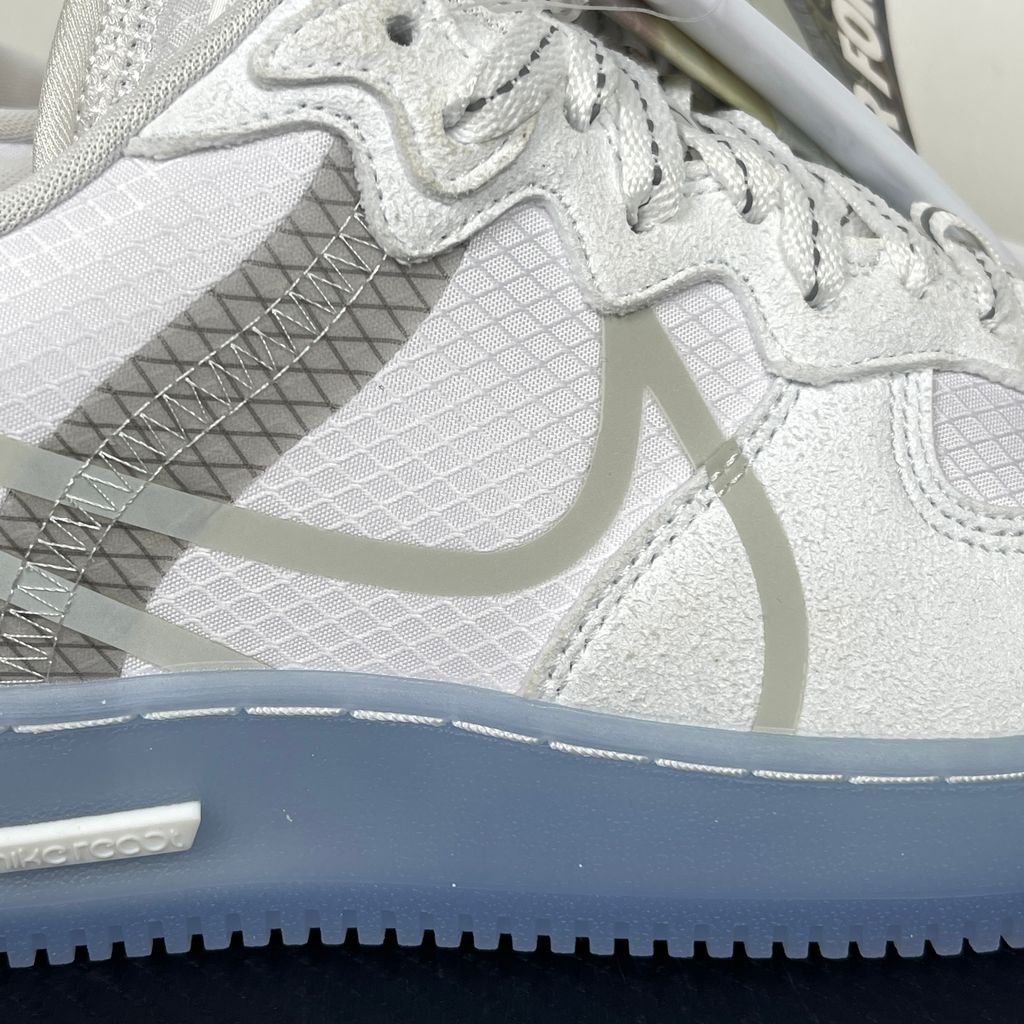 Nike Air Force 1 React CQ8879-100 White Light Bone Men's Shoes