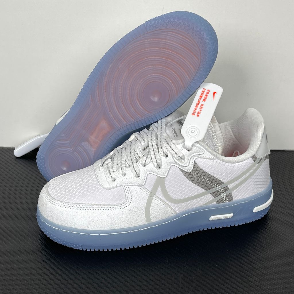 Nike Air Force 1 React CQ8879-100 White Light Bone Men's Shoes