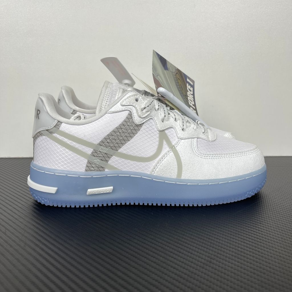Nike Air Force 1 React CQ8879-100 White Light Bone Men's Shoes