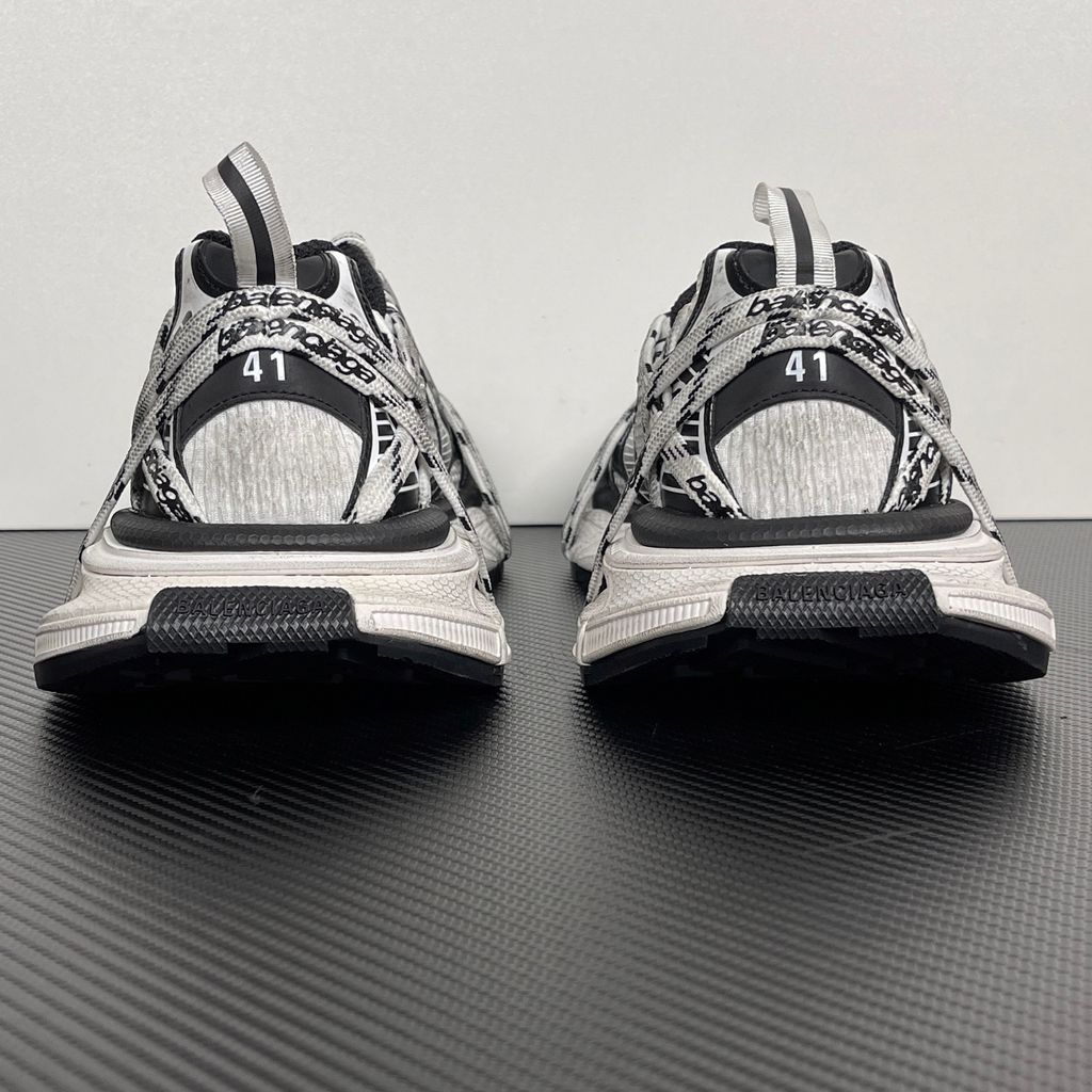 Balenciaga 3XL Extreme Laces 825597W3XHL9010 White Black