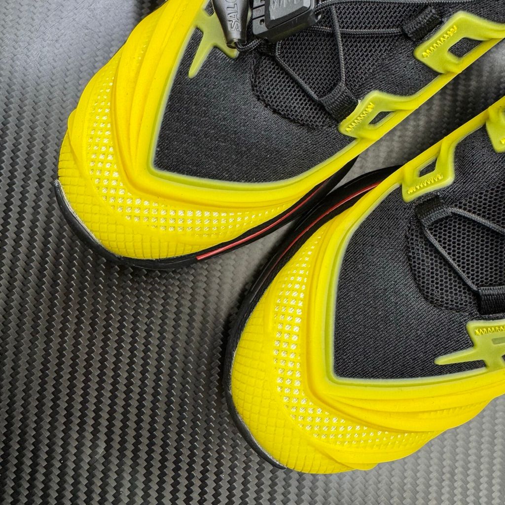 Kith x Salomon XT-EVO L45568800 Black Lemon Lava Falls Shoes