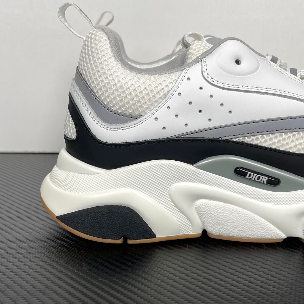 Dior B22 3SN231YKB-H968 White Black Grey Men's Sneakers