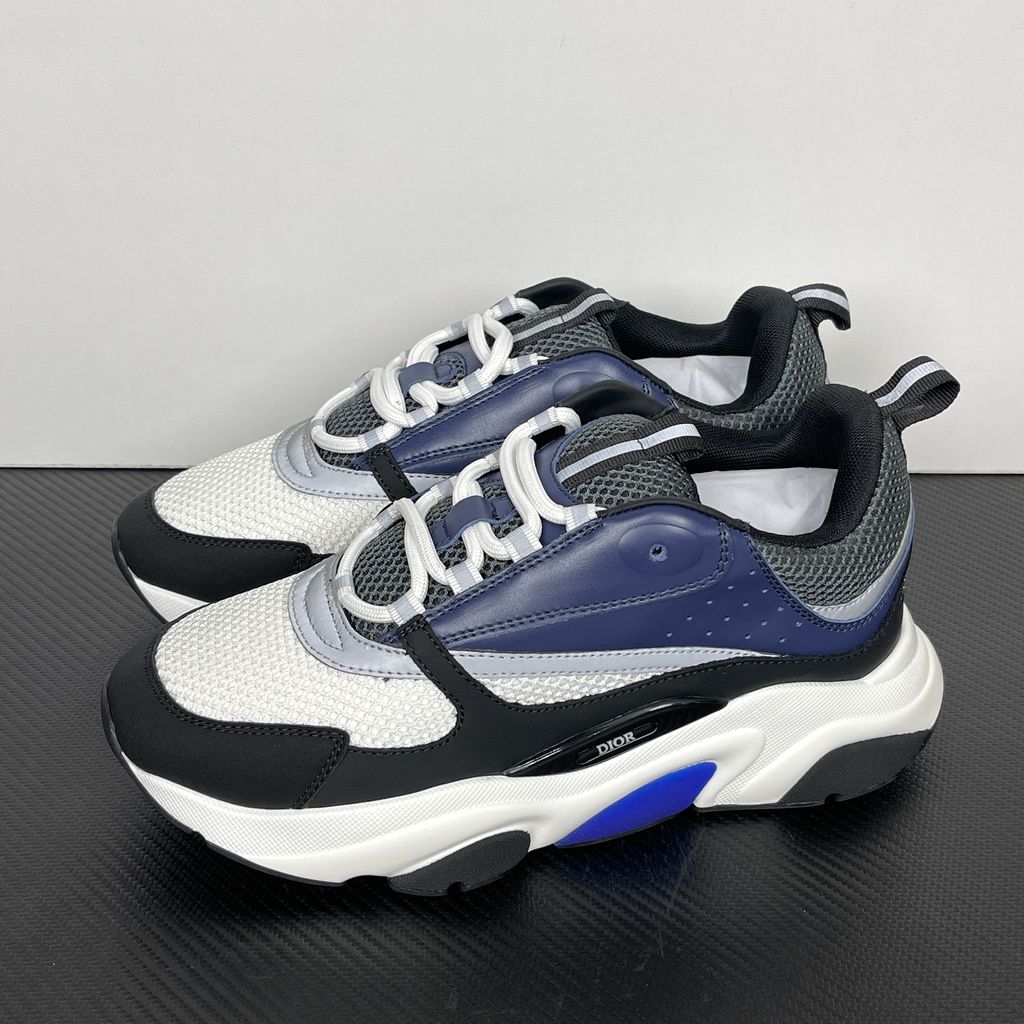 Dior B22 3SN231YUL H569 Blue Black Men's Sneakers