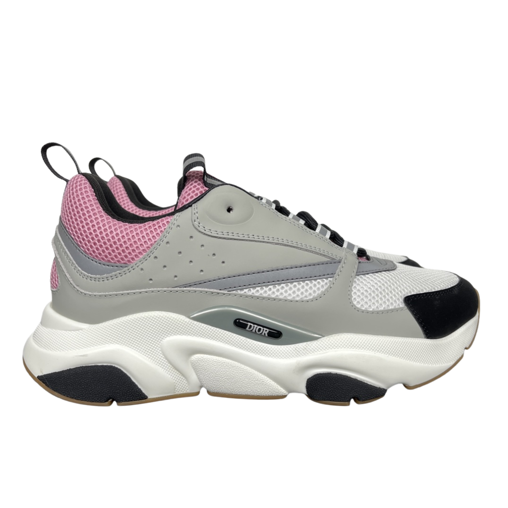 Dior B22 3SN231YKB H069 Grey Pale Pink Men's Sneakers