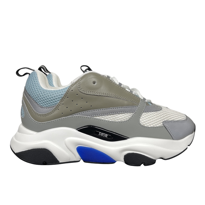 Dior B22 3SN231YXX H865 White Blue Grey Men's Sneakers