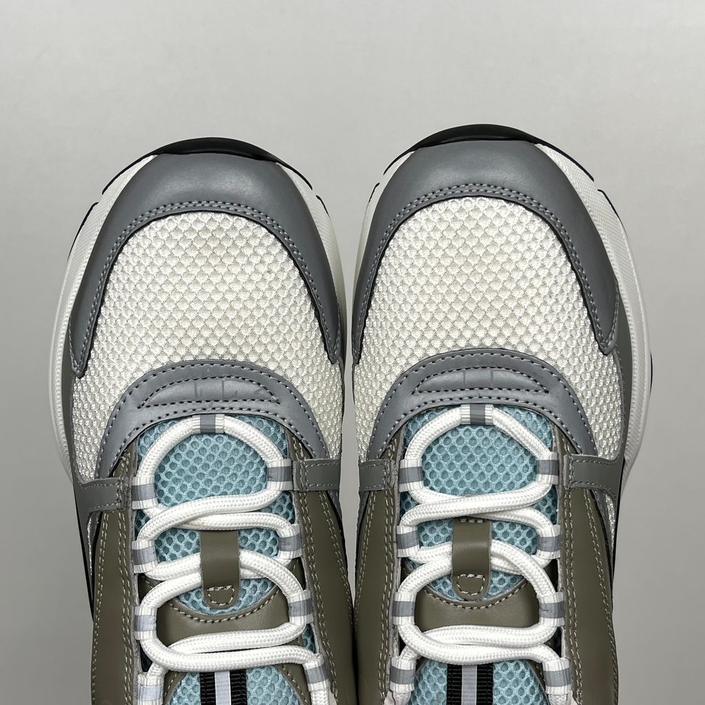 Dior B22 3SN231YXX H865 White Blue Grey Men's Sneakers
