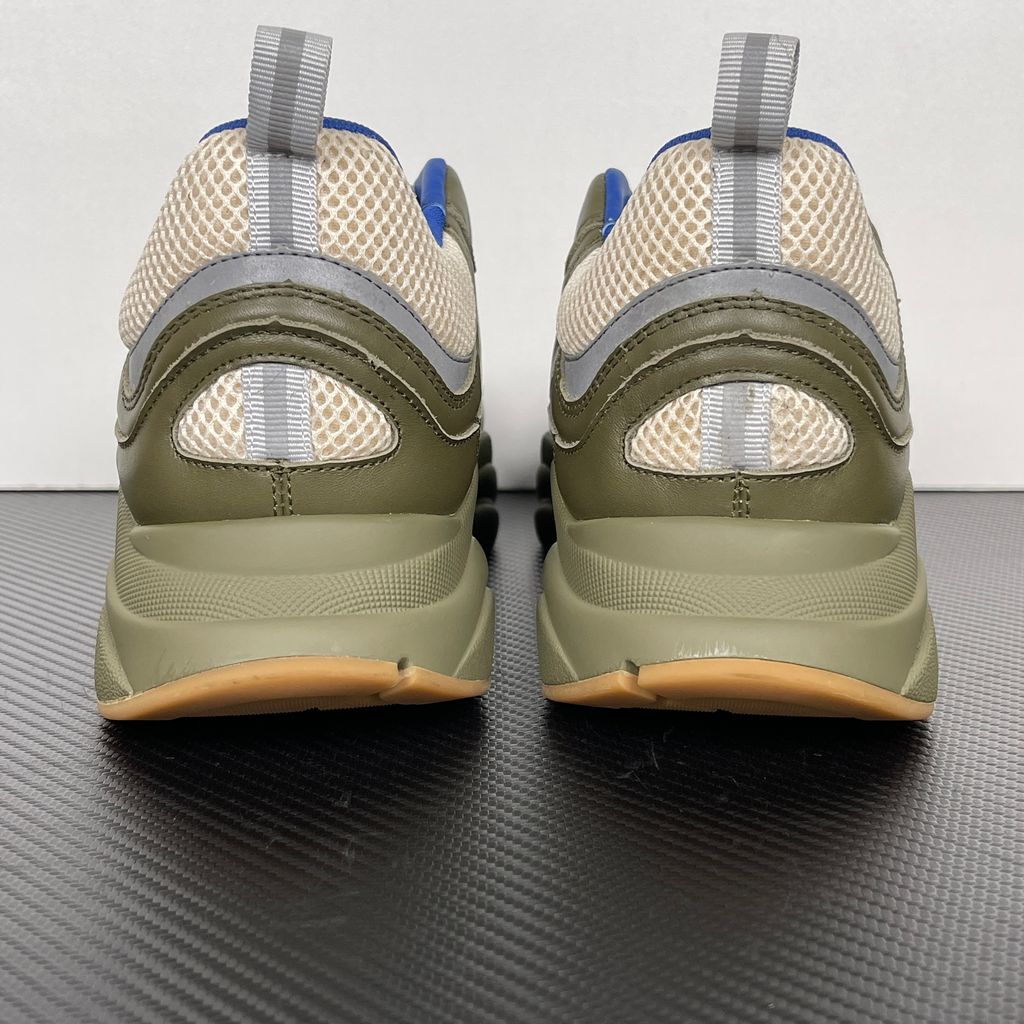 Dior B22 3SN231YKB-H669 Olive Blue Men's Sneakers