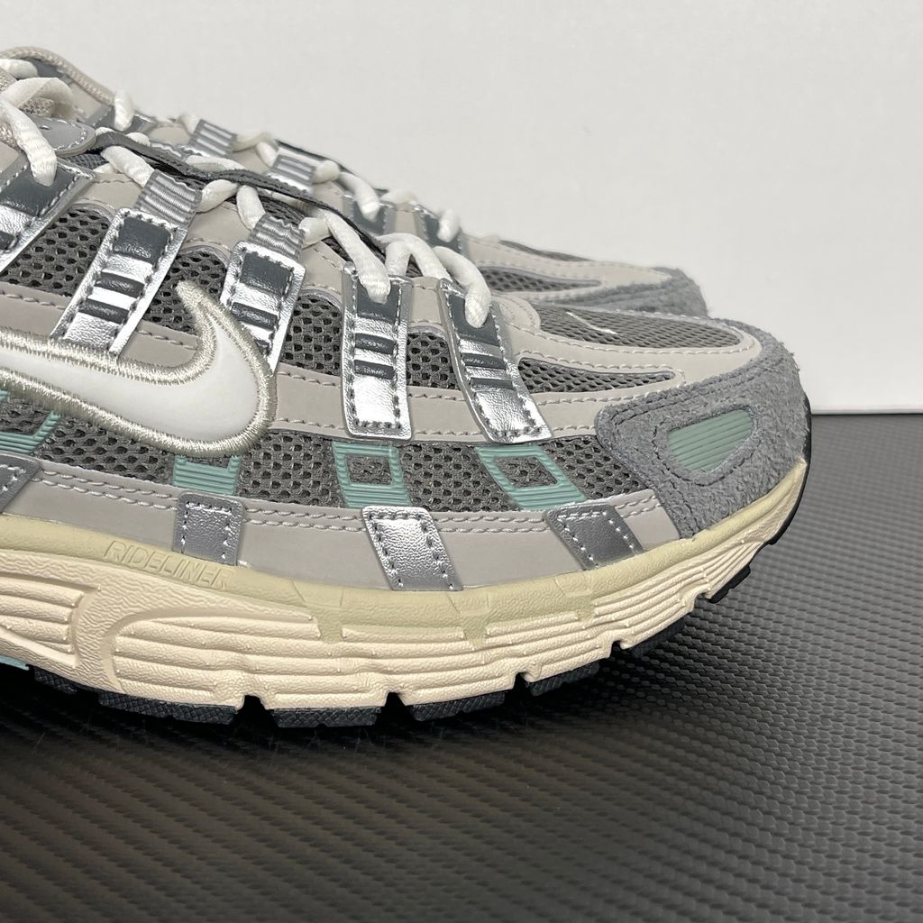 Nike P-6000 FN7509-029 Flat Pewter Metallic Silver Shoes