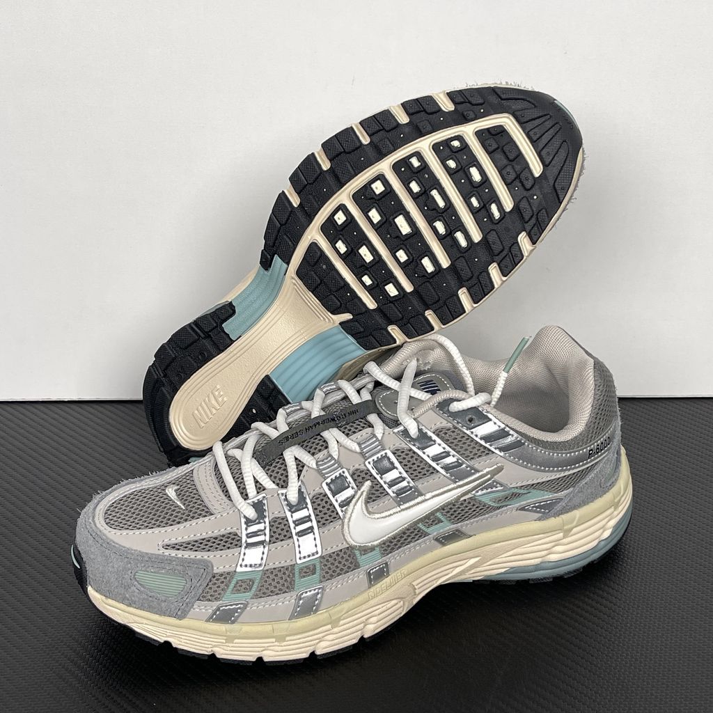 Nike P-6000 FN7509-029 Flat Pewter Metallic Silver Shoes