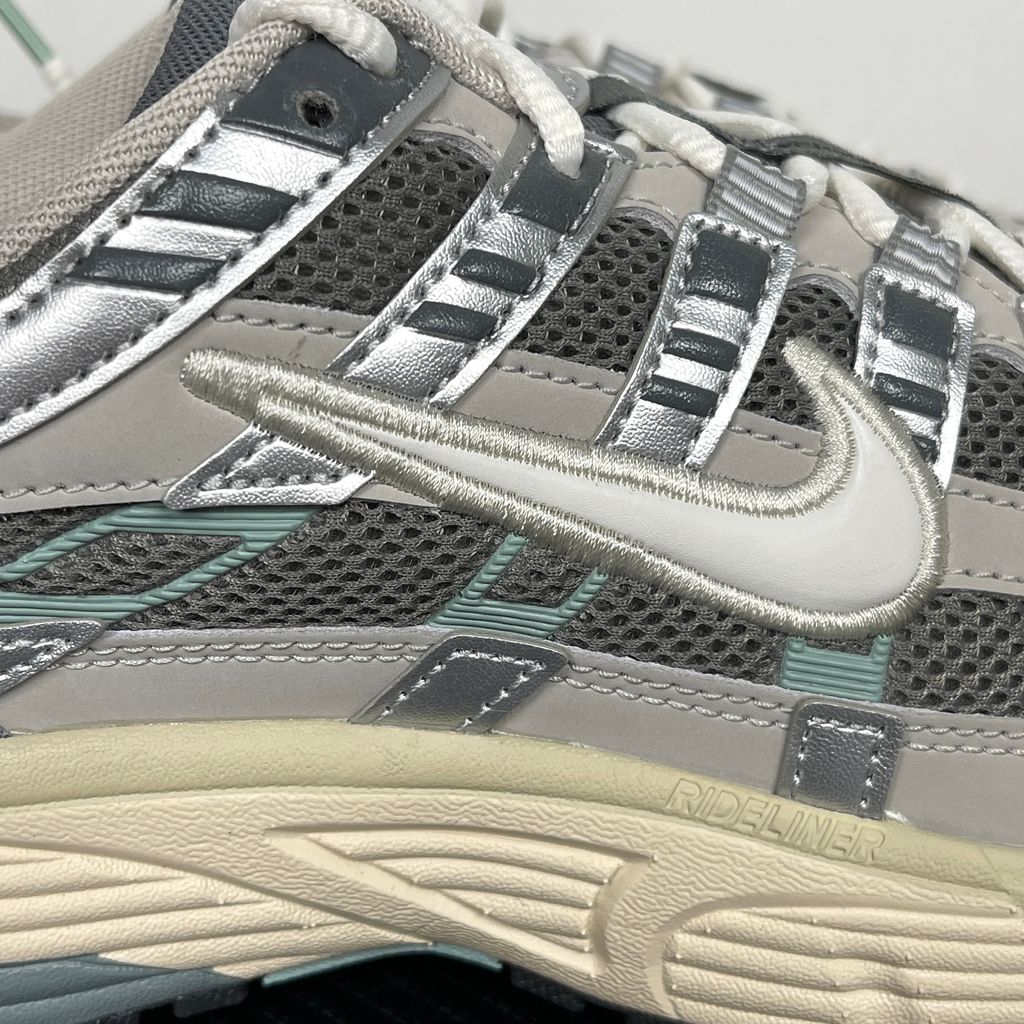 Nike P-6000 FN7509-029 Flat Pewter Metallic Silver Shoes
