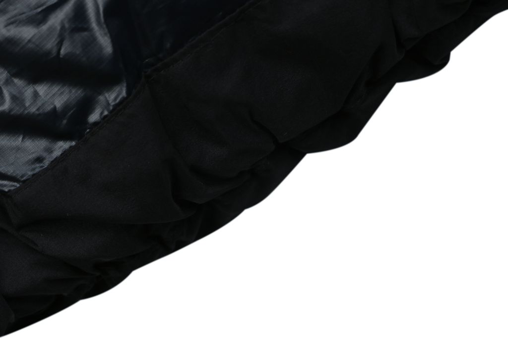 Moncler Anglin black women’s stand collar down ski jacket MX-046 90 white duck down ripstop nylon thumbhole cuffs zip pockets adjustable hem sizes 0 1 2 3