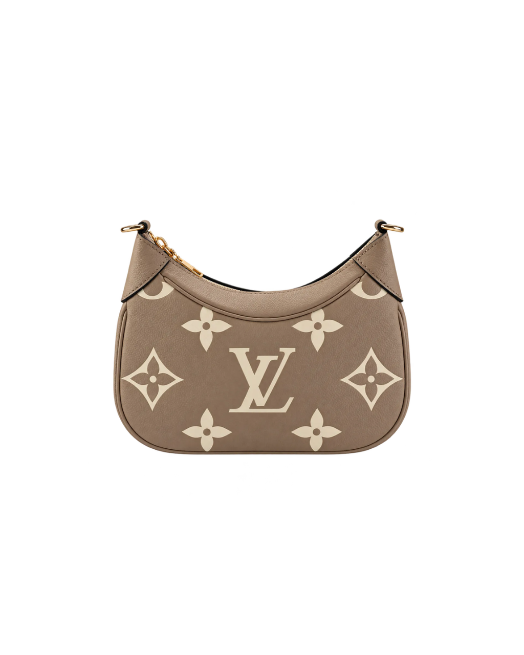 Louis Vuitton Bagatelle Monogram Empreinte shoulder bag soft grained embossed leather large Monogram pattern removable handle adjustable shoulder strap 24x18x7cm
