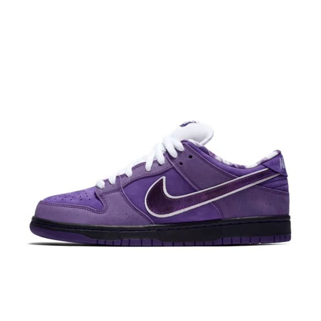 Nike SB Dunk Low x Concepts Purple Lobster sneakers side view