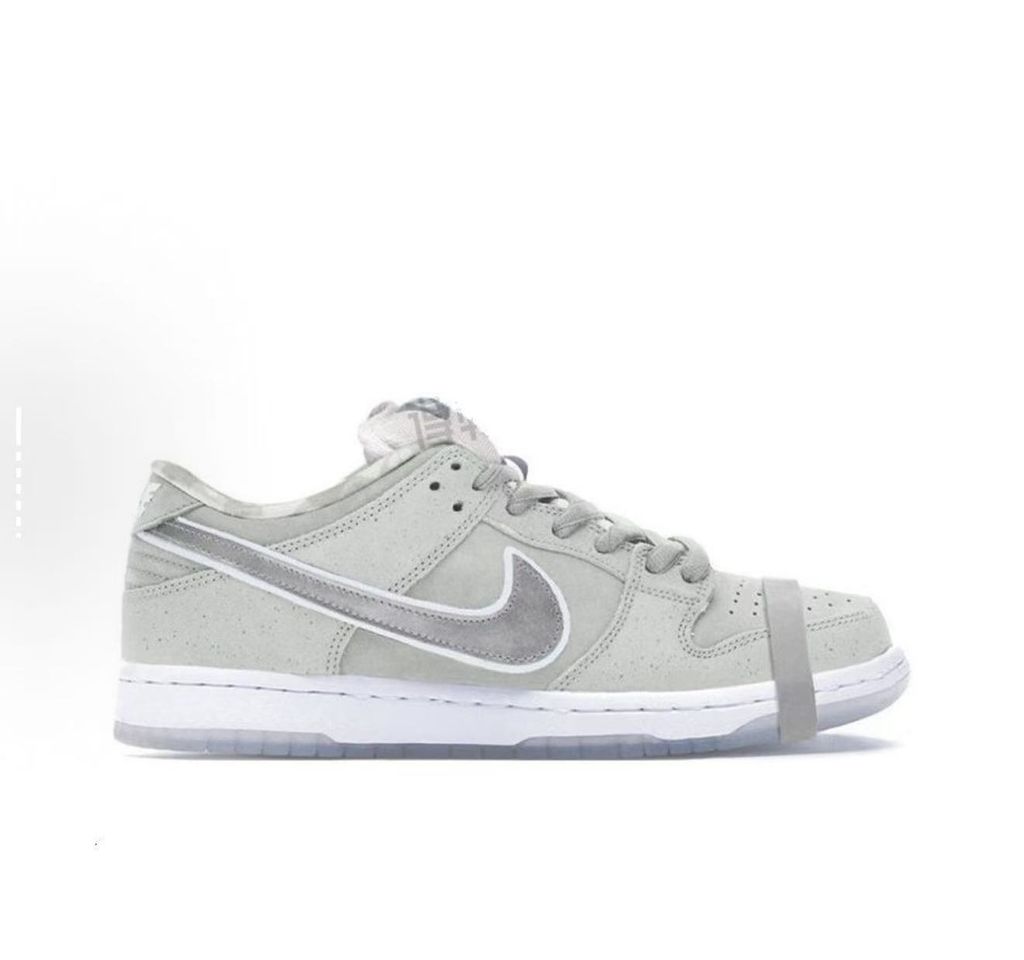 Nike SB Dunk Low White Lobster lateral side profile sneakers