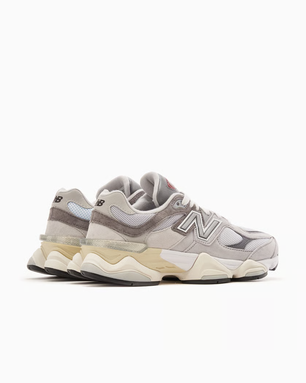 New Balance 9060 Rain Cloud lateral side profile sneakers