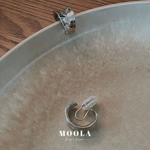 弧面寬版c耳夾1