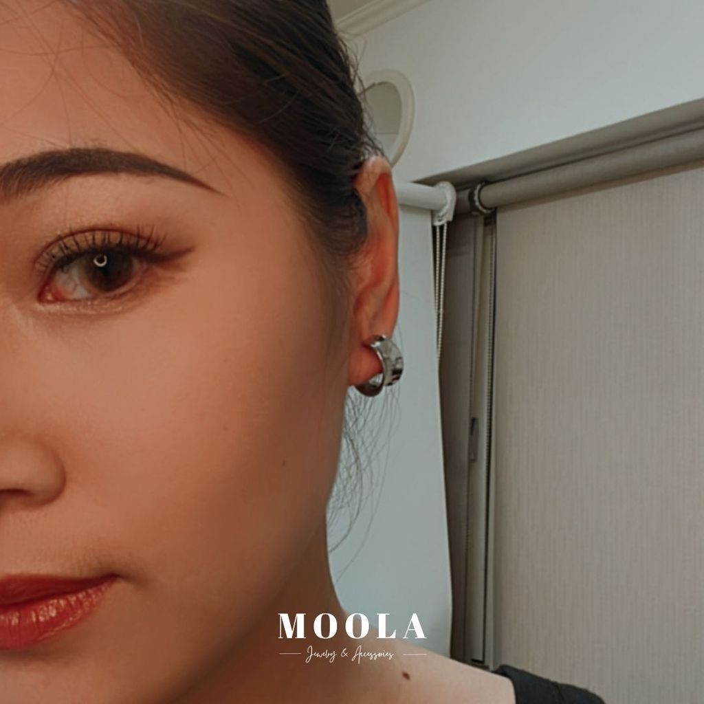 弧面寬版c耳夾4