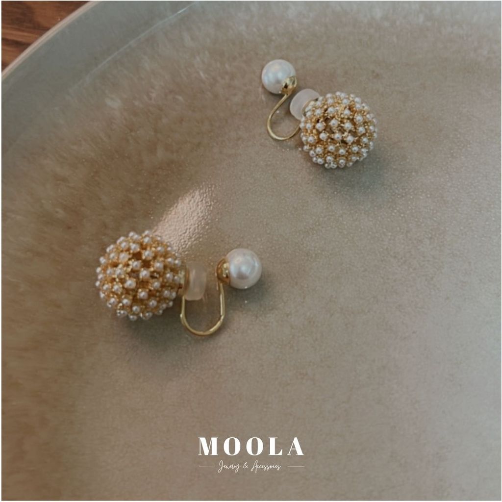 珍珠雙面戴耳夾1