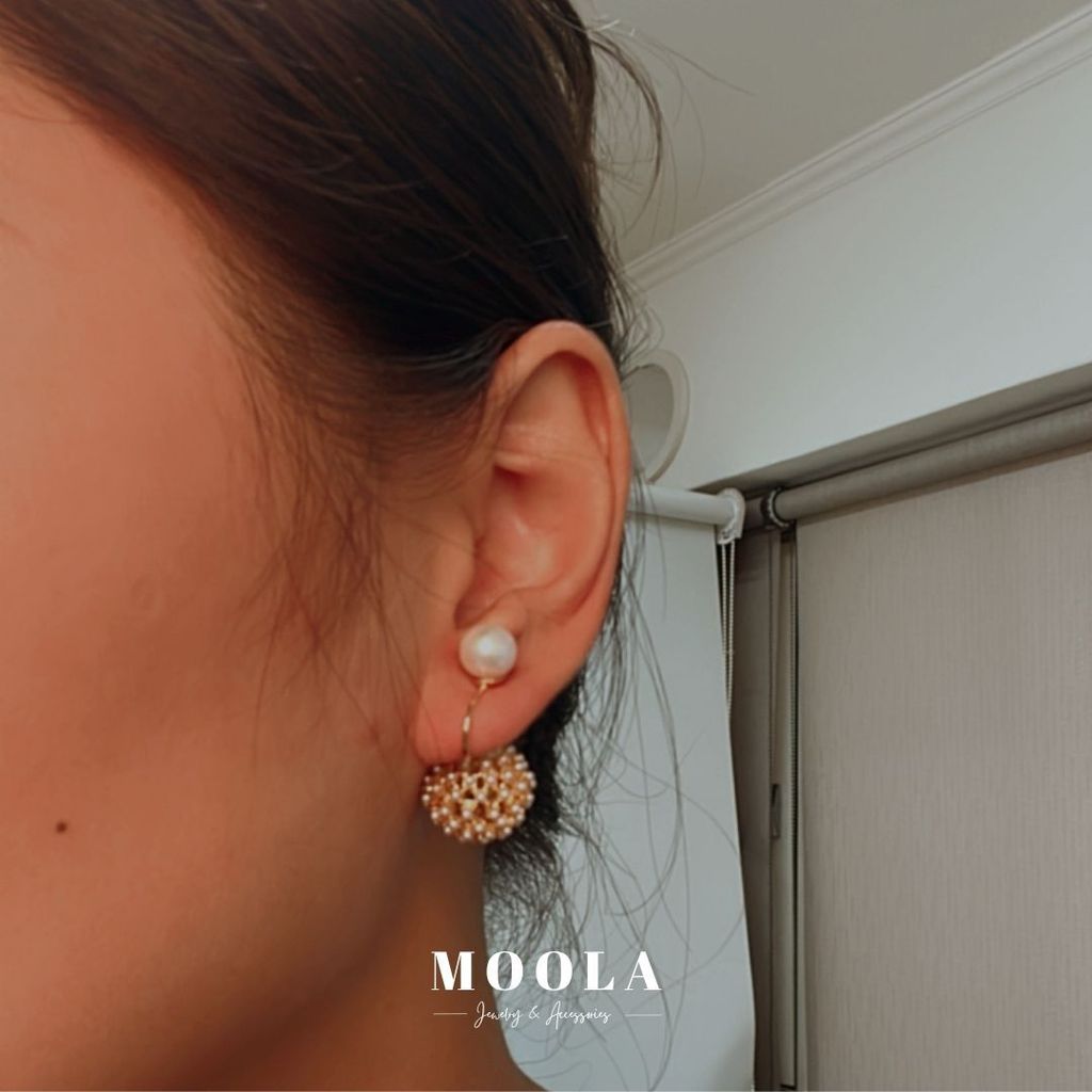 珍珠雙面戴耳夾3