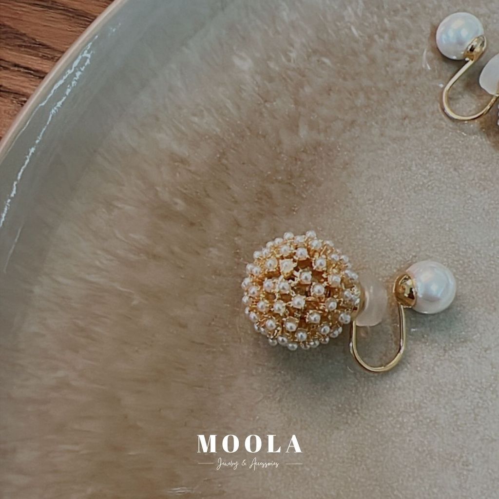 珍珠雙面戴耳夾2