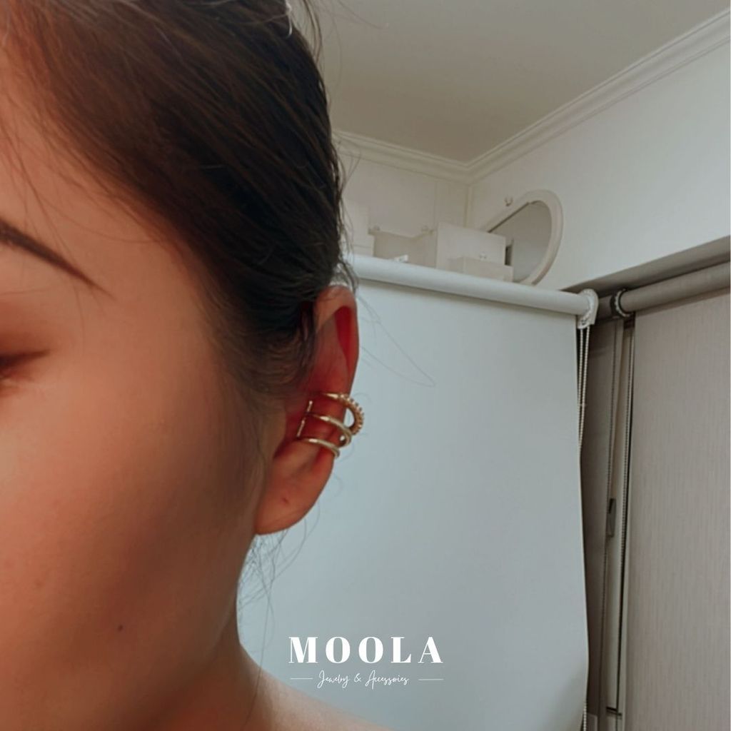個性線條耳骨夾2