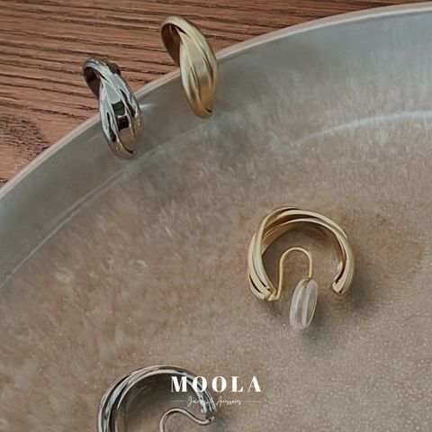 螺旋線條c耳夾1