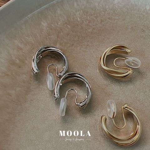 螺旋線條c耳夾2