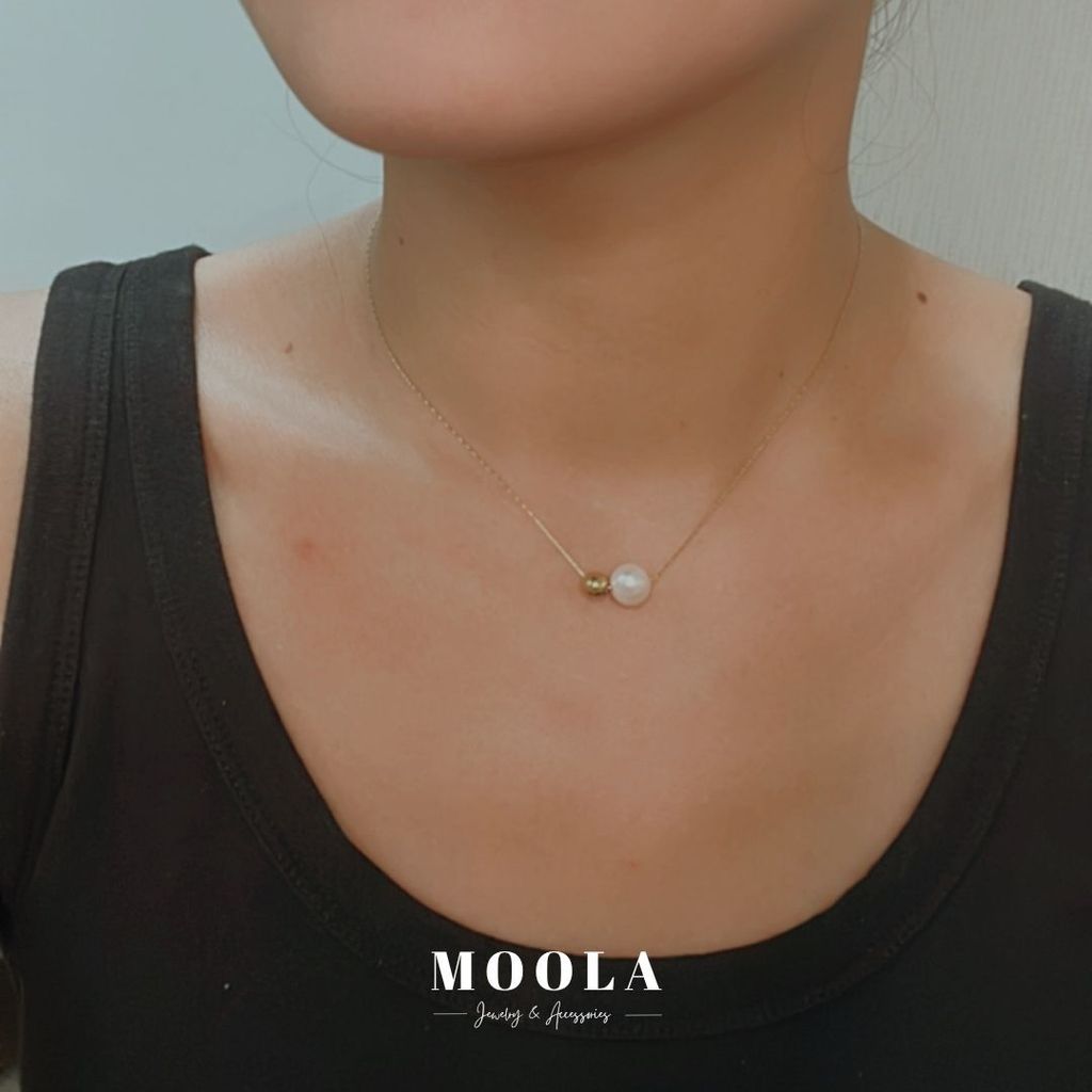 小鋼球珍珠項鍊2