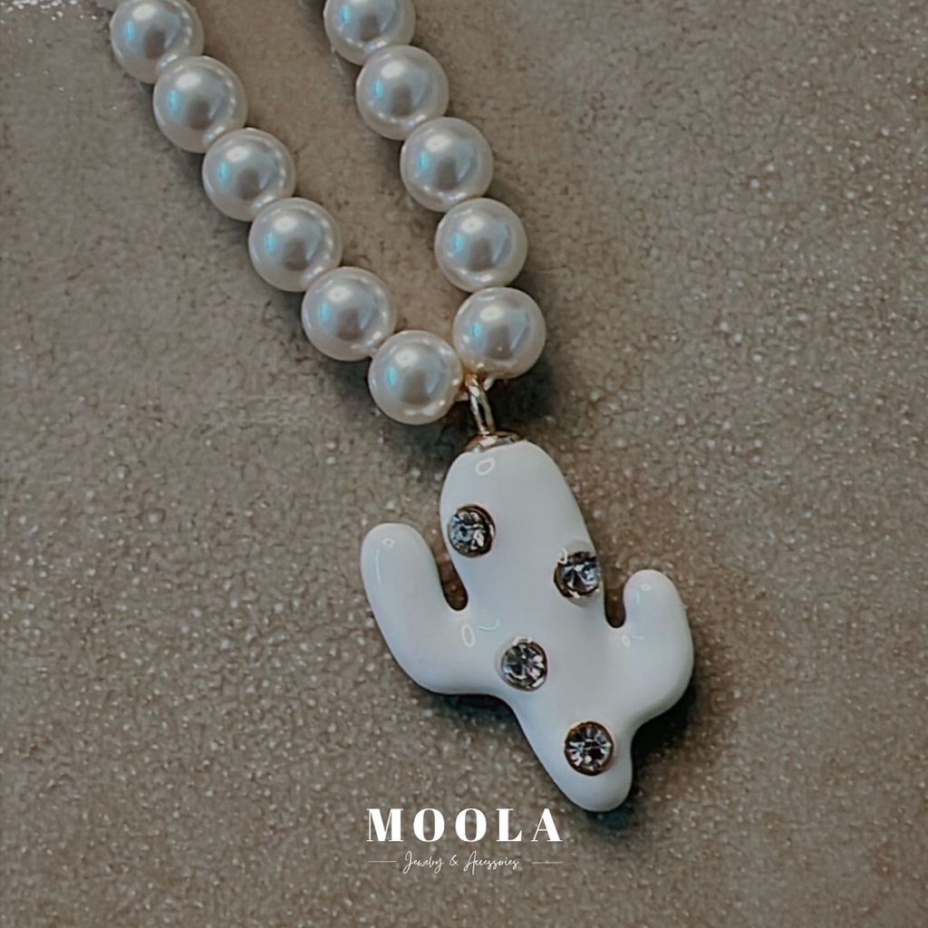 珍珠仙人掌項鍊2