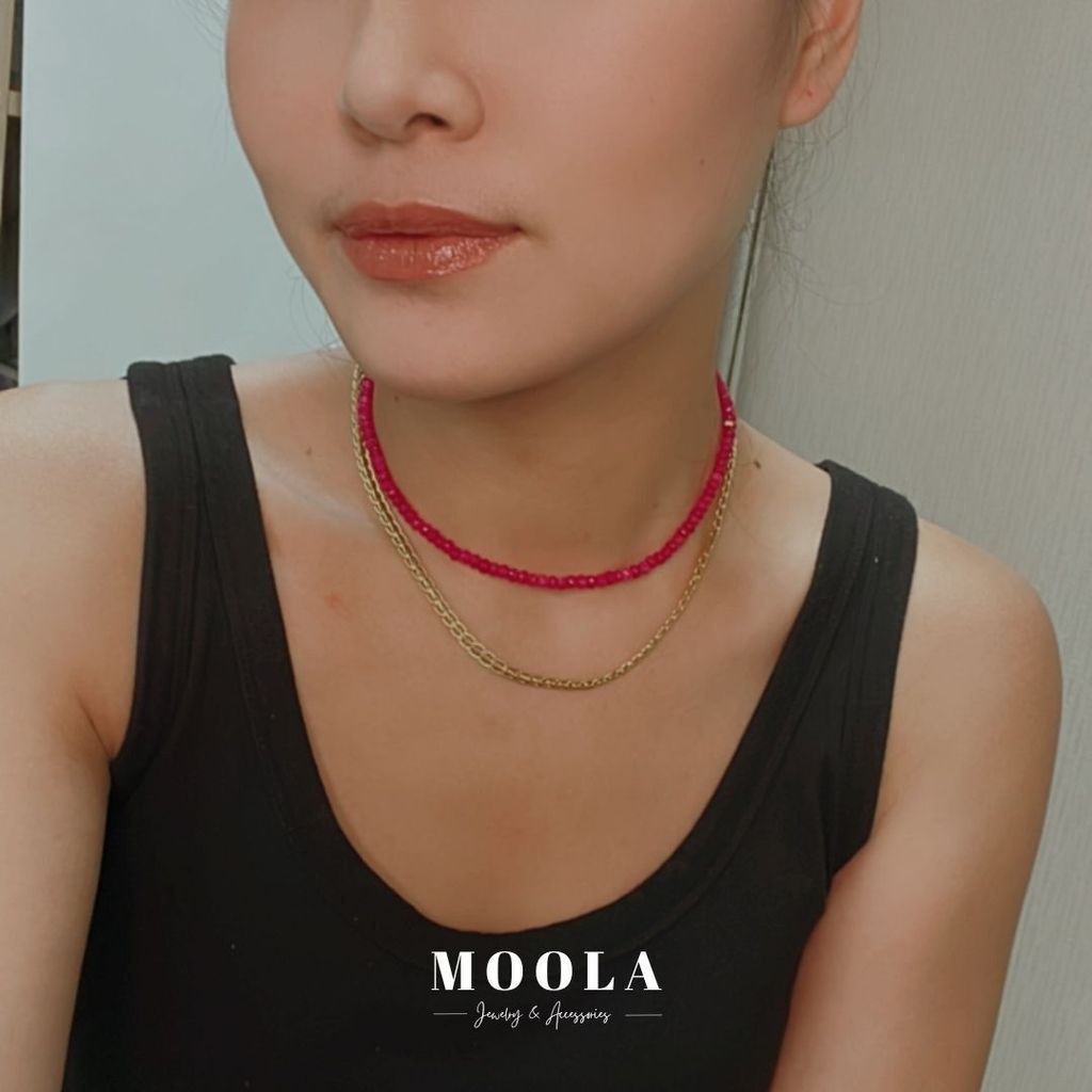 編織與火龍果項鍊4