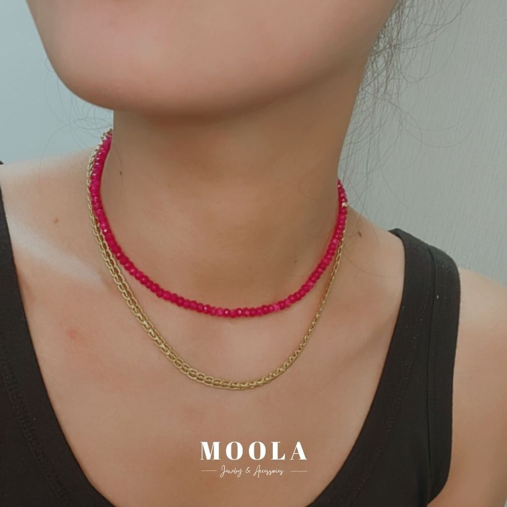 編織與火龍果項鍊3