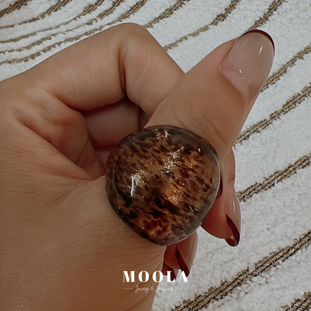 法國！豹紋戒指4