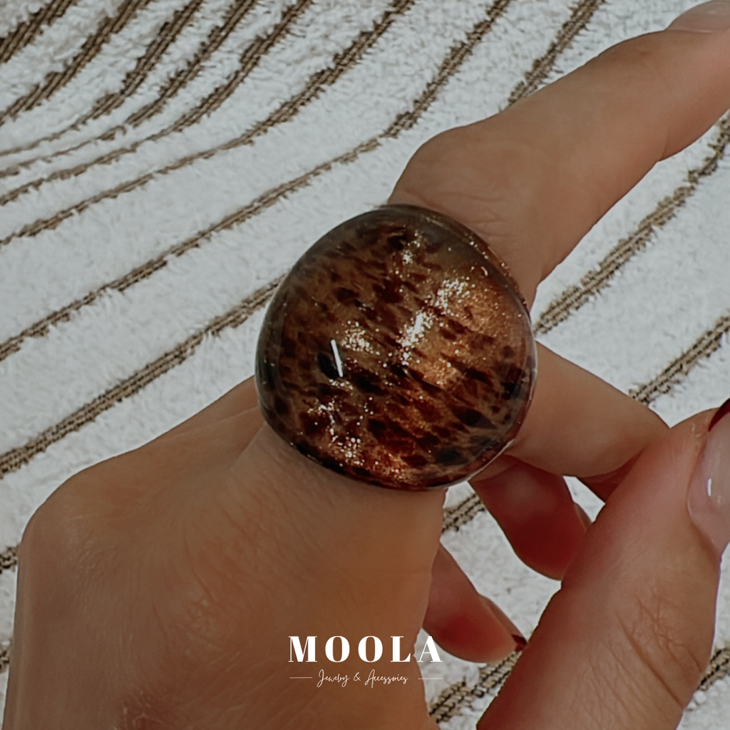 法國！豹紋戒指3