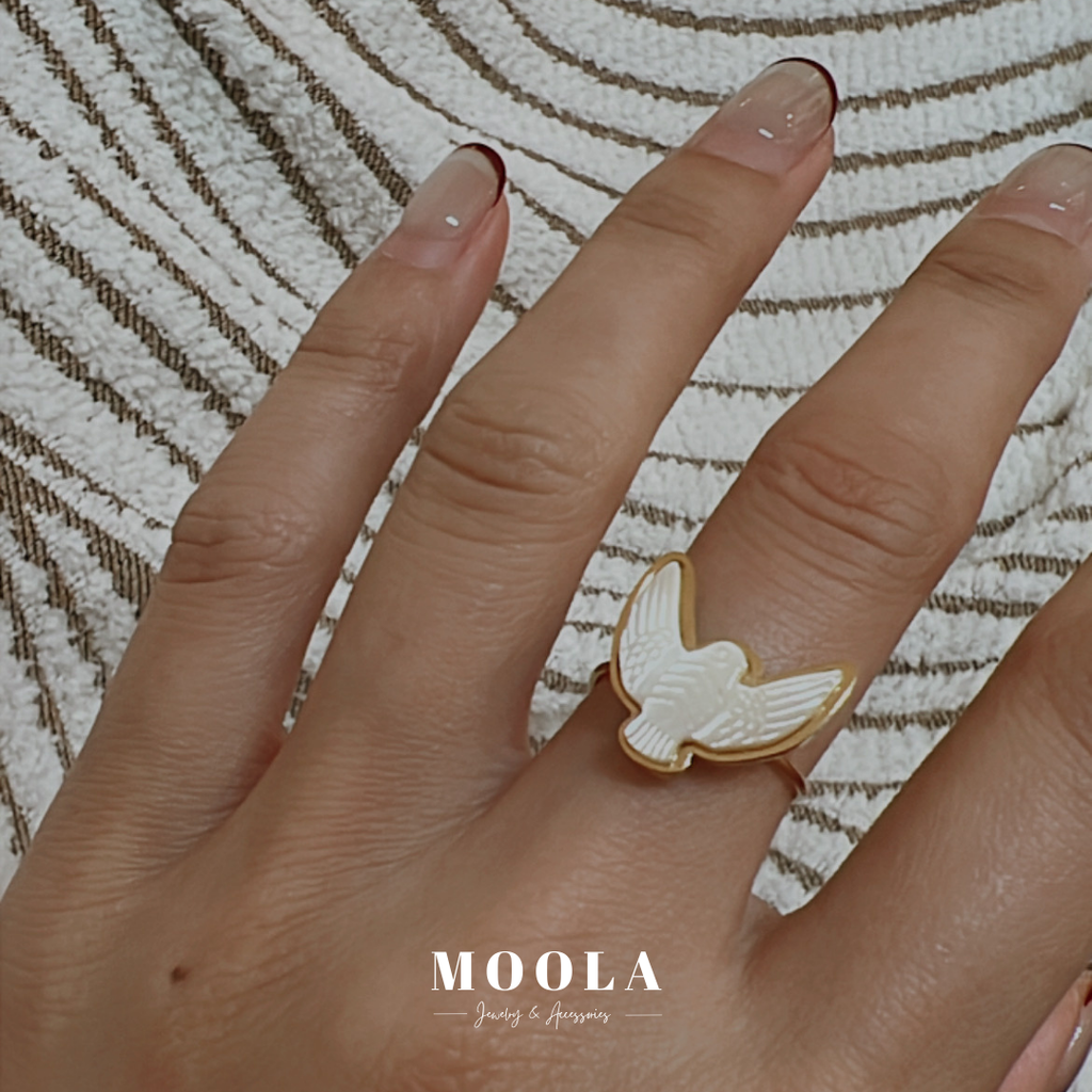 法國！貝殼老鷹戒指3