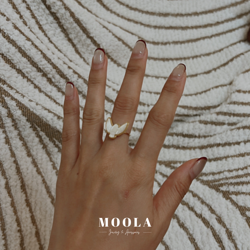 法國！貝殼老鷹戒指4