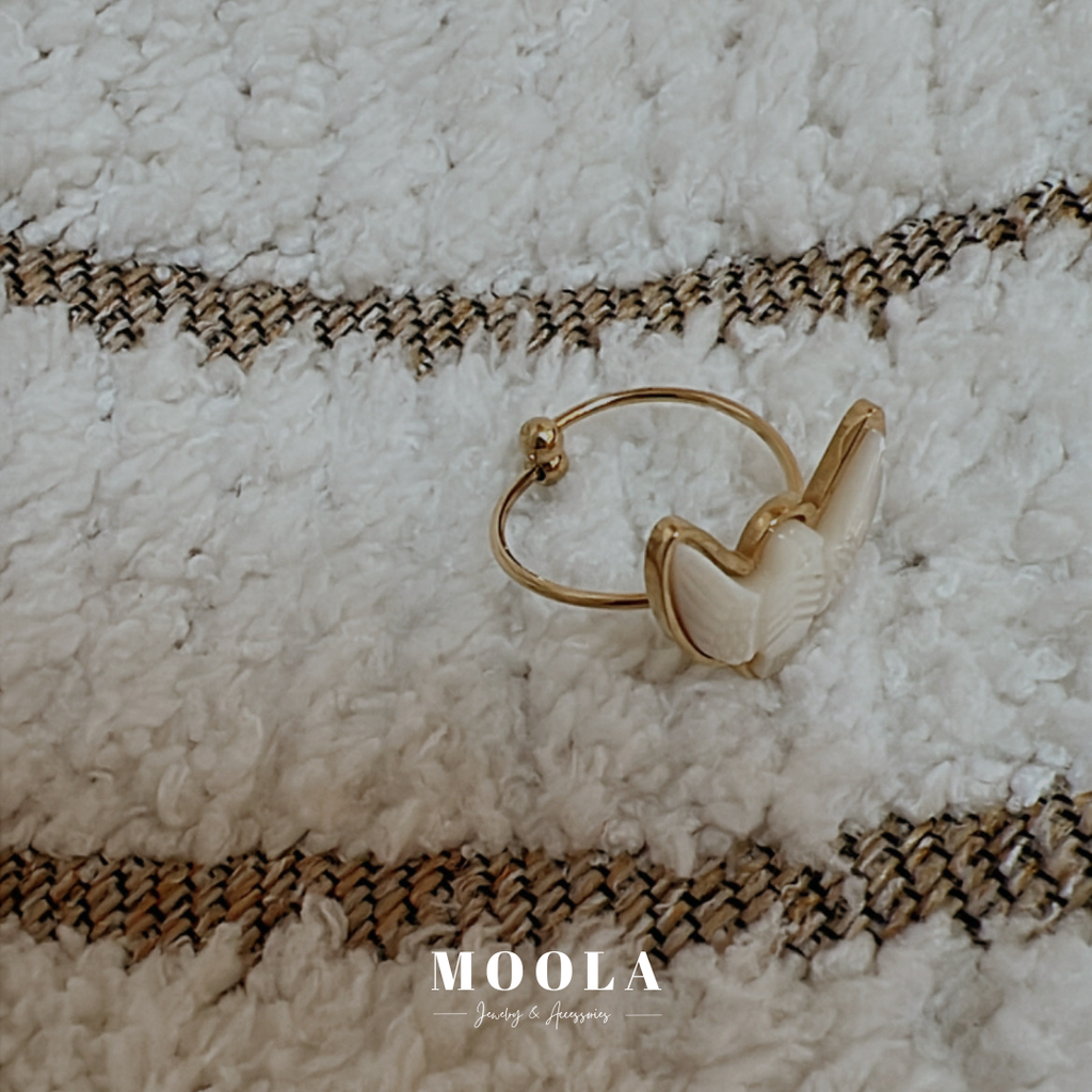 法國！貝殼老鷹戒指1