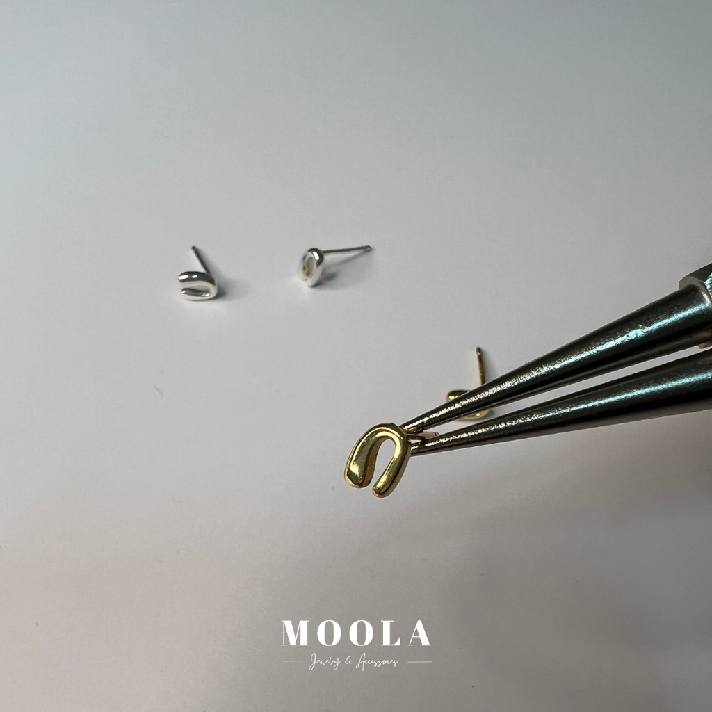 s925迷你馬蹄耳環2