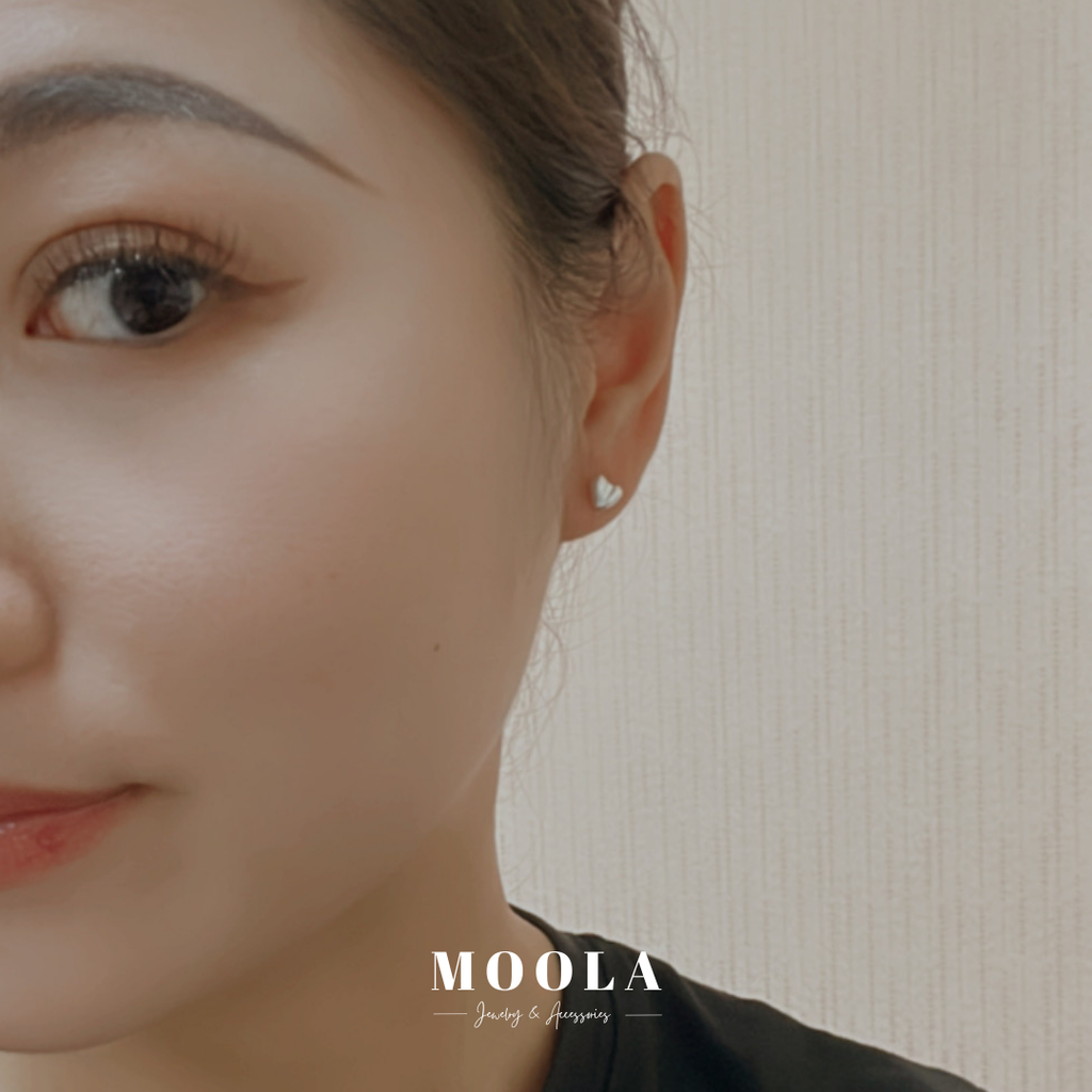 s925迷你愛心耳環5