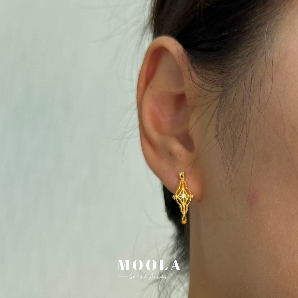 s925雷絲簍空耳環4