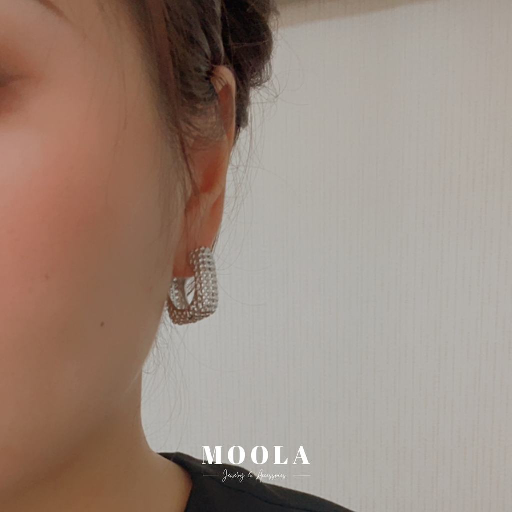 重工捶打方形耳扣2