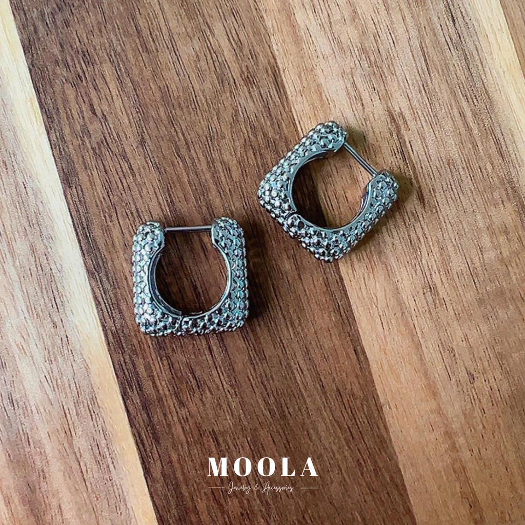 重工捶打方形耳扣1