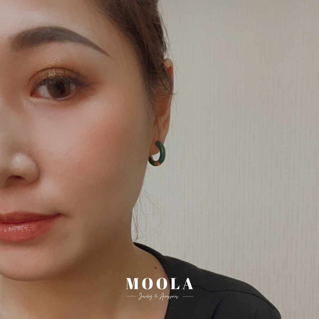 極簡百搭單色耳圈3