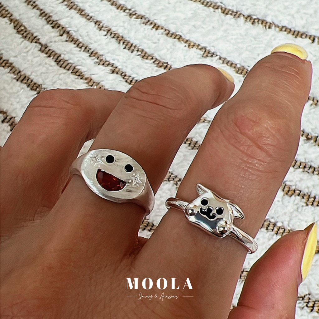 s925可愛戒指組合2