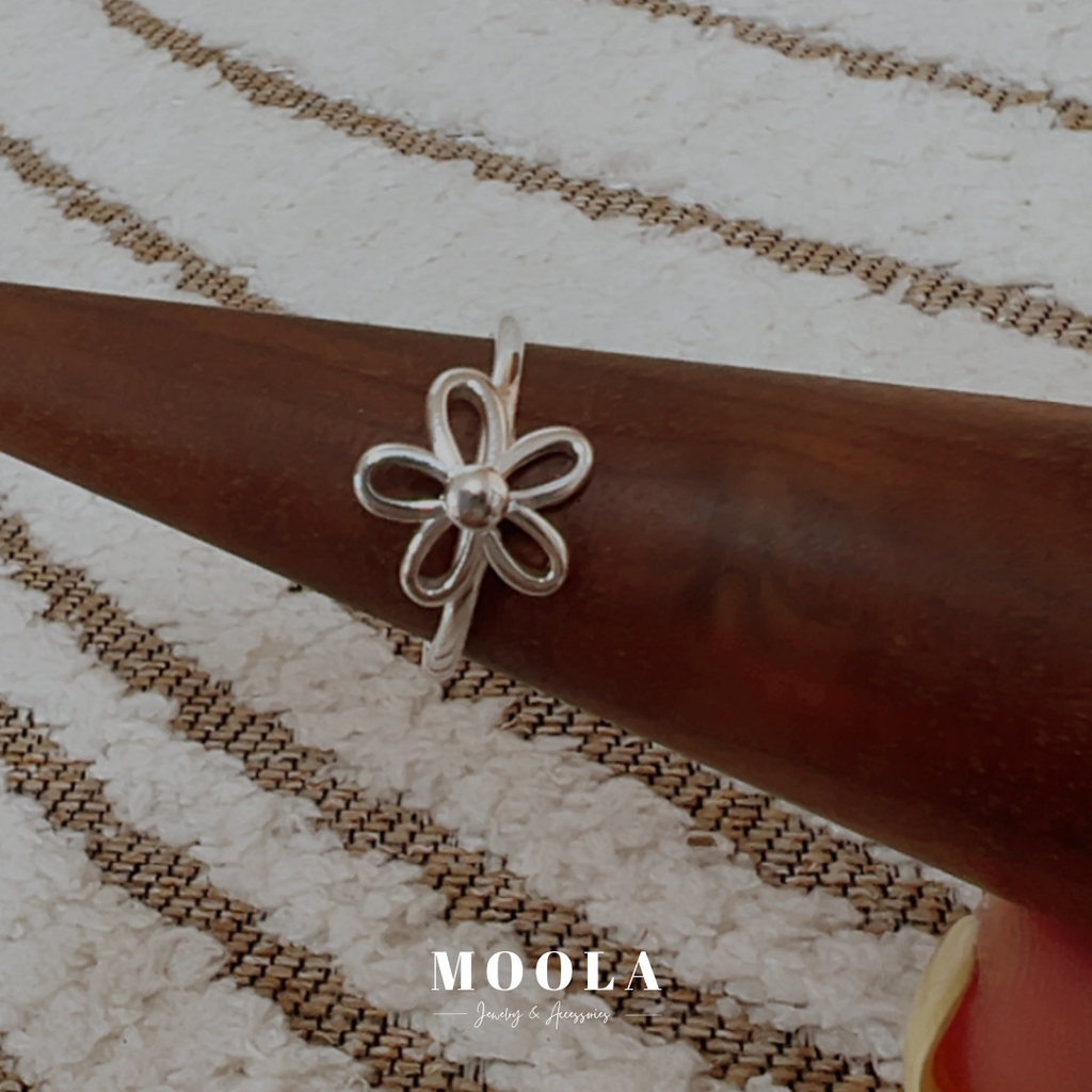 s925花花戒指組合4