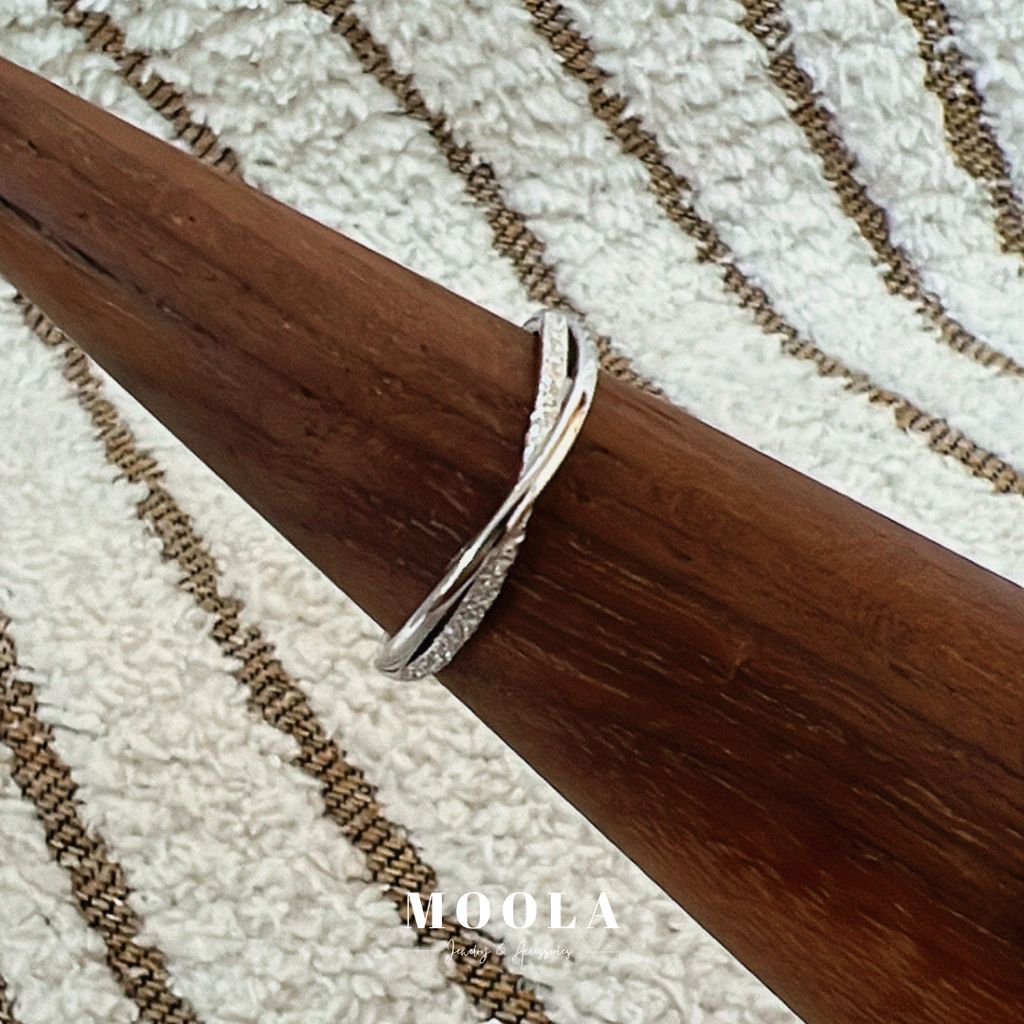 s925氣質線條戒指組合3