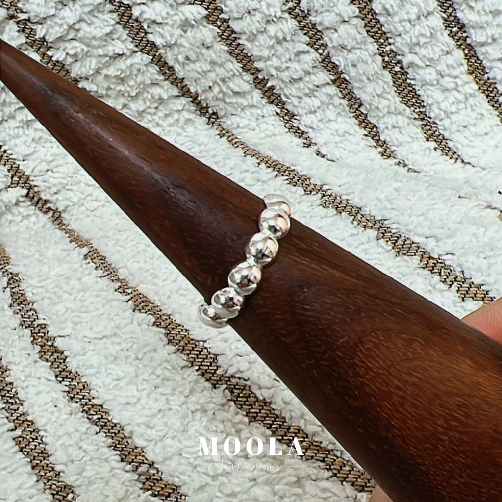 s925珠珠戒指組合6