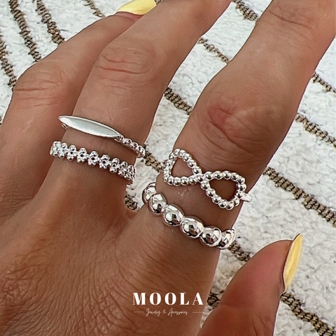 s925珠珠戒指組合2