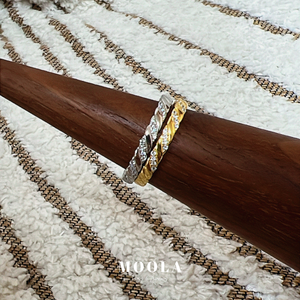 s925帶鑽戒指組合4